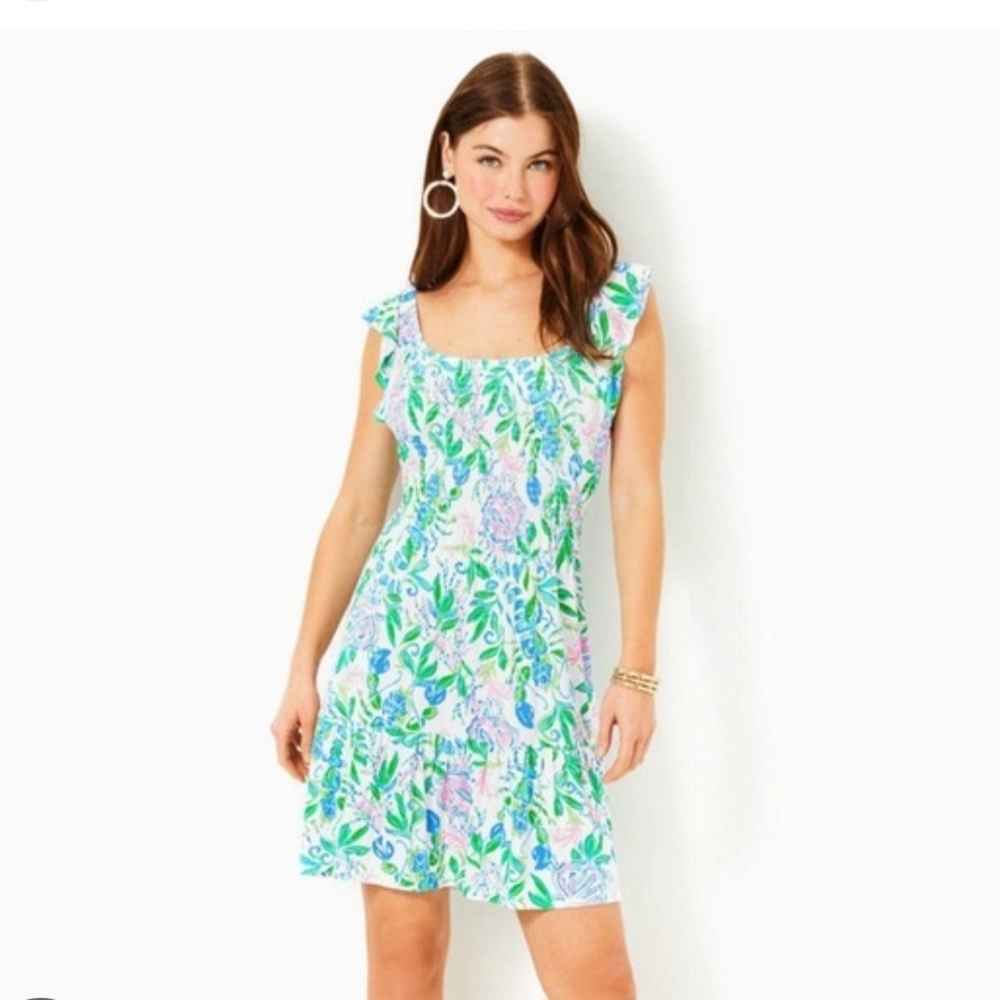 Lilly Pulitzer Multicolor Textured Top